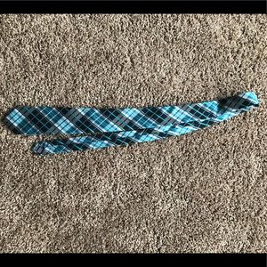 Plaid necktie